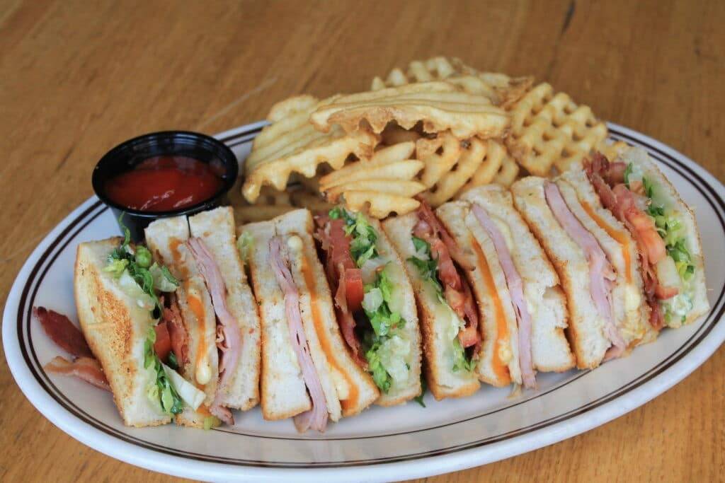 Club Sandwich from Crooked Pint Ale House